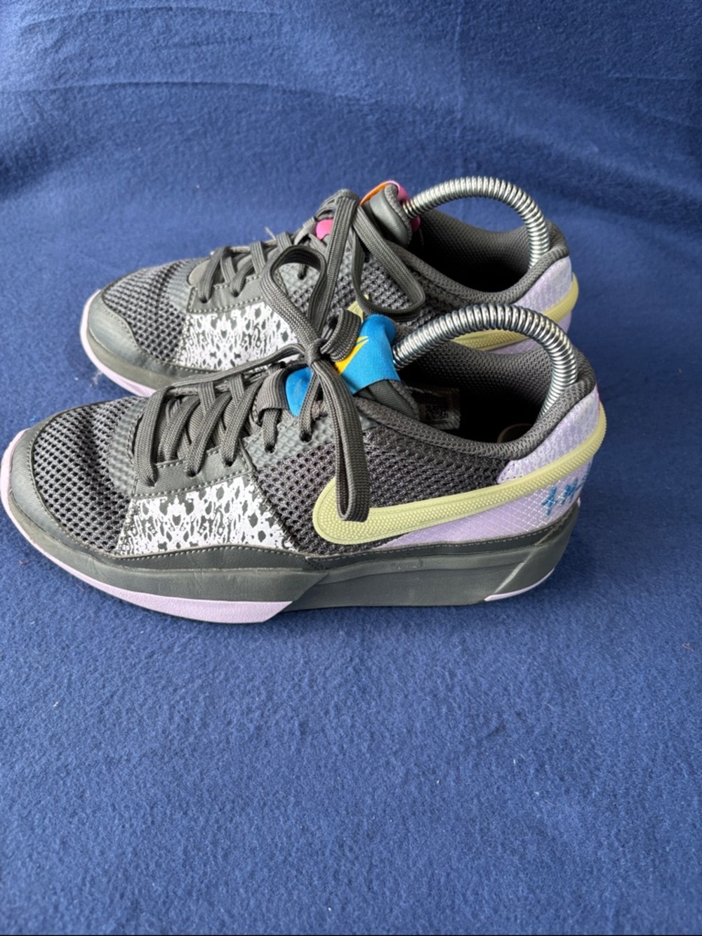 Nike Ja 1 basketball shoes in the 'Personal Touch' or 'Night' colorway